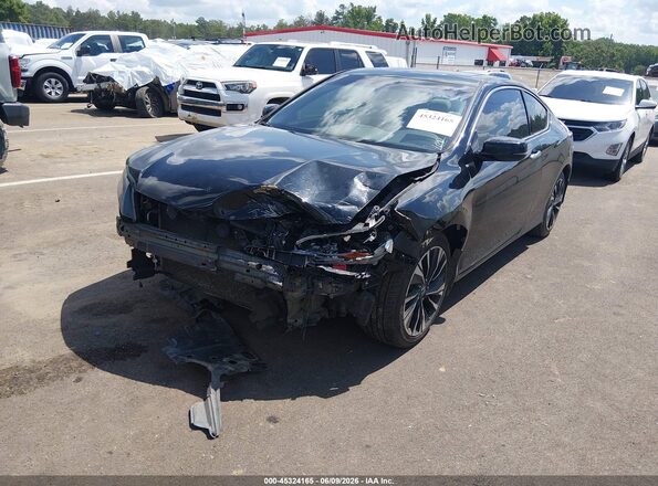 1HGCT1B88GA009077 2016 HONDA ACCORD Black Դիմացի տեսք