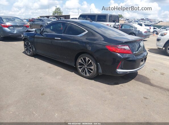 1HGCT1B88GA009077 2016 HONDA ACCORD Black Հետևի ձախ