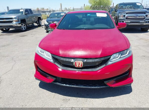 1HGCT2A85GA002448 2016 HONDA ACCORD Red 