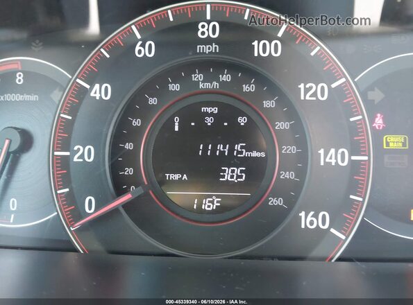 1HGCT2A85GA002448 2016 HONDA ACCORD Red 