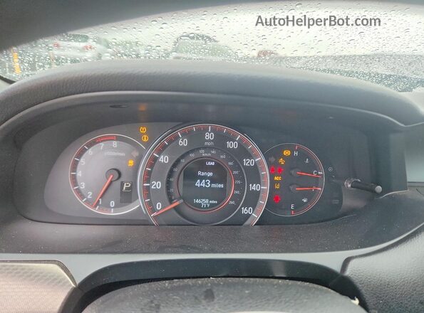 1HGCT2B05GA002703 2016 HONDA ACCORD Black Vista del cuadro de instrumentos