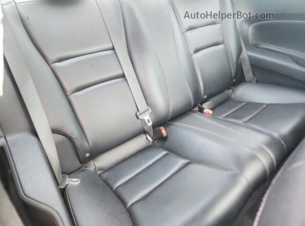 1HGCT2B05GA002703 2016 HONDA ACCORD Black Vista de los asientos traseros