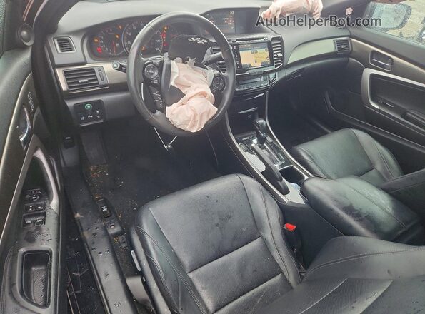 1HGCT2B05GA002703 2016 HONDA ACCORD Black Vista del salpicadero