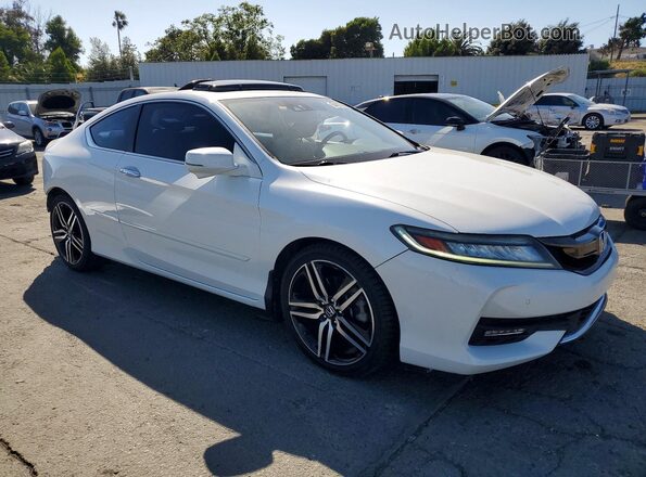1HGCT2B09HA005329 2017 HONDA ACCORD White Front right