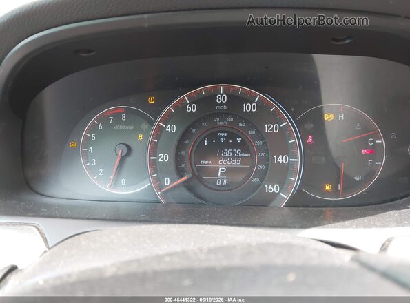 1HGCT2B86GA001047 2016 HONDA ACCORD Black Հետևի նստատեղերի տեսք