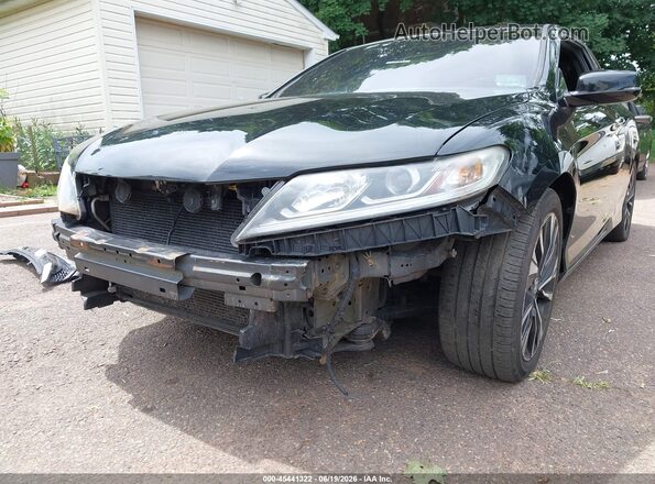 1HGCT2B86GA001047 2016 HONDA ACCORD Black Դիմացի տեսք