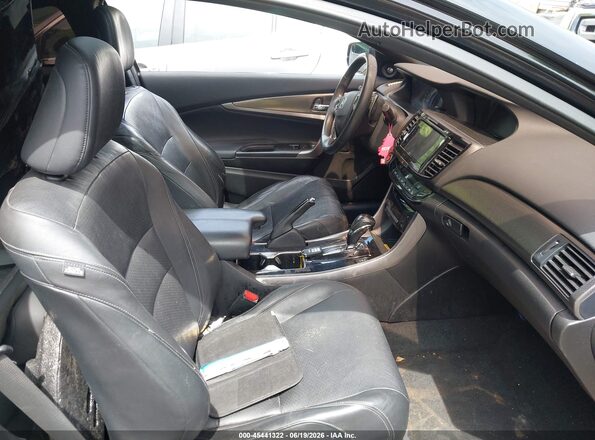 1HGCT2B86GA001047 2016 HONDA ACCORD Black Սալոնի դիմացի տեսք