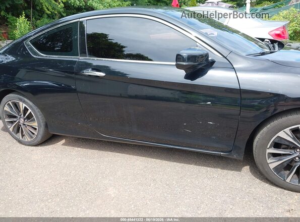1HGCT2B86GA001047 2016 HONDA ACCORD Black Սալոնի հետևի տեսք