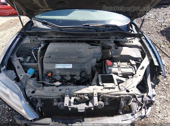 1HGCT2B86HA006119 2017 HONDA ACCORD Черный Вид сзади