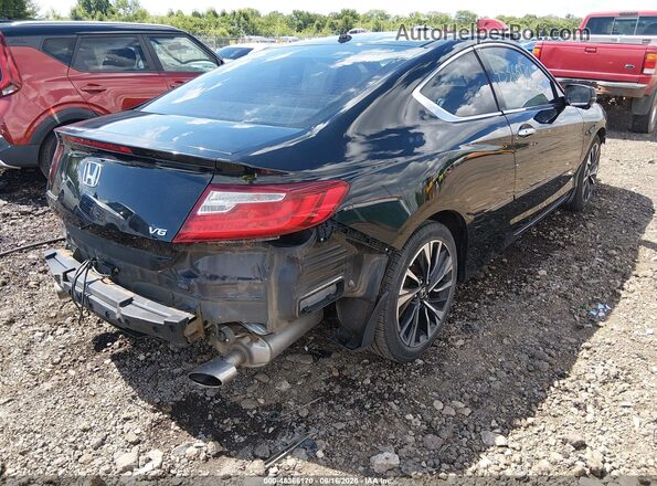 1HGCT2B86HA006119 2017 HONDA ACCORD Черный Задняя правая четверть