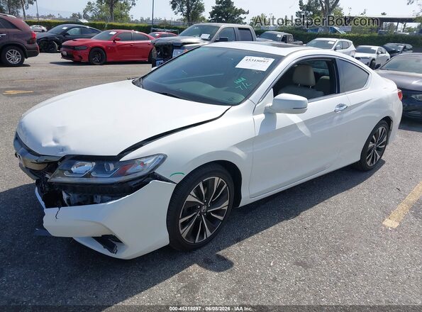1HGCT2B8XGA003075 2016 HONDA ACCORD White Передня ліва чверть