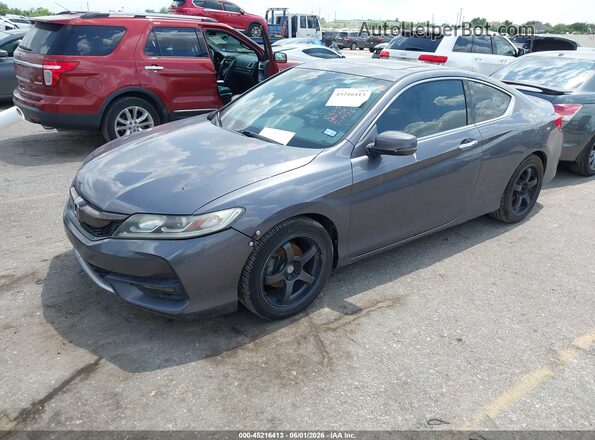 1HGCT2B9XGA004011 2016 HONDA ACCORD Gray წინა მარცხენა ხედი სამი მეოთხედიდან