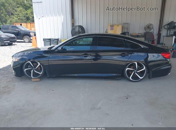 1HGCV1E35KA056036 2019 HONDA ACCORD Black 360 interior view
