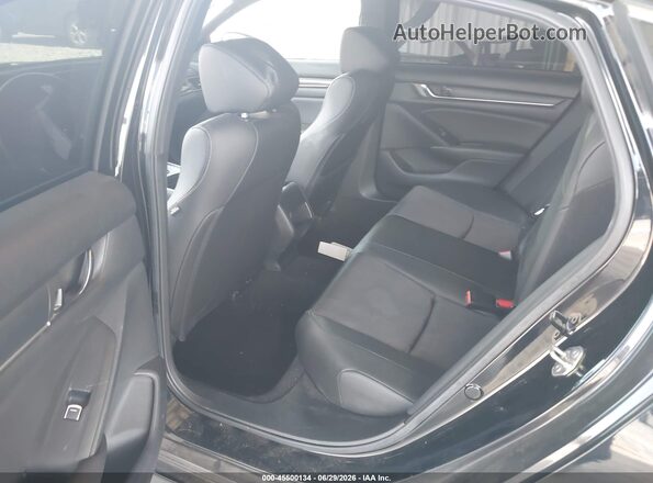 1HGCV1E35KA056036 2019 HONDA ACCORD Black VIN sticker view