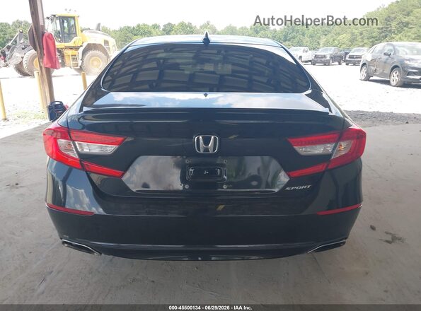 1HGCV1E35KA056036 2019 HONDA ACCORD Black 