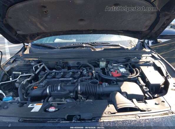 1HGCV1E38JA071175 2018 HONDA ACCORD Черный Вид сзади