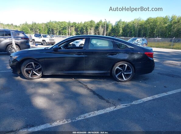 1HGCV1E38JA071175 2018 HONDA ACCORD Черный Панорамный вид салона 360°