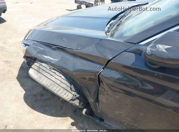 1HGCV1F10JA046672 2018 HONDA ACCORD Black Դիմացի տեսք