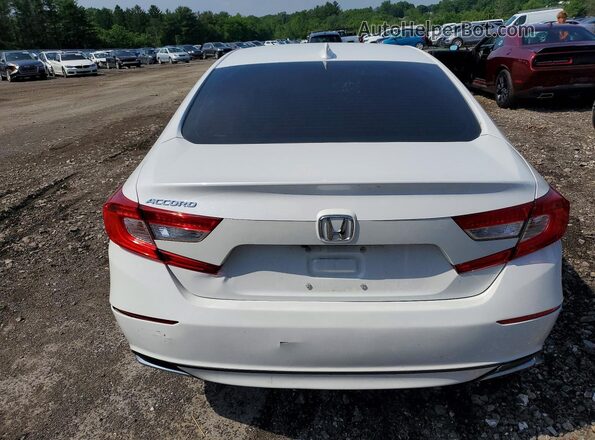 1HGCV1F10JA123301 2018 HONDA ACCORD White Vista trasera