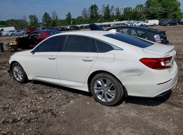 1HGCV1F10JA123301 2018 HONDA ACCORD White Trasero izquierdo