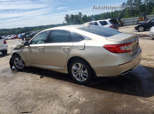 1HGCV1F10KA006156 2019 HONDA ACCORD Gold Задня ліва чверть