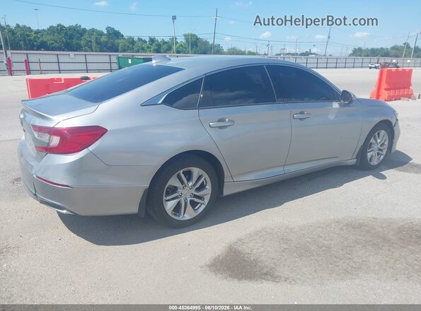 1HGCV1F10KA020073 2019 HONDA ACCORD Серебряный Задняя правая четверть