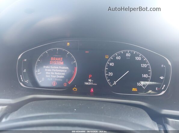 1HGCV1F10KA020073 2019 HONDA ACCORD Серебряный Вид задних сидений