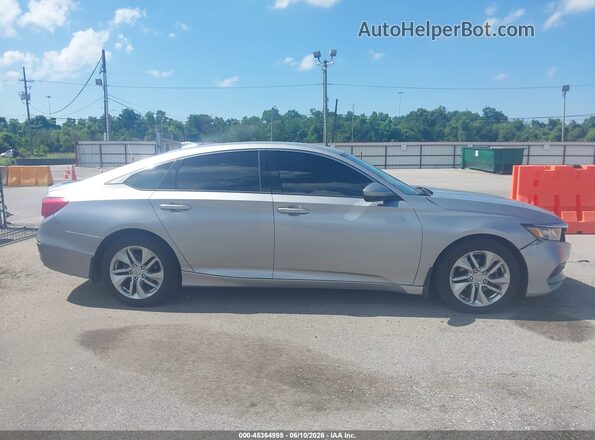 1HGCV1F10KA020073 2019 HONDA ACCORD Серебряный Вид задней части салона