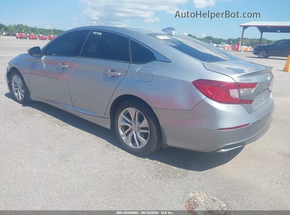 1HGCV1F10KA020073 2019 HONDA ACCORD Серебряный Задняя левая четверть