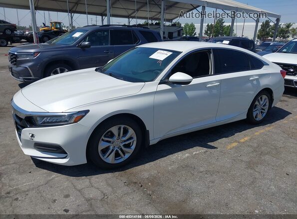 1HGCV1F10KA031798 2019 HONDA ACCORD White 