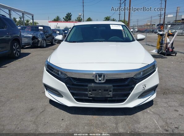 1HGCV1F10KA031798 2019 HONDA ACCORD White 