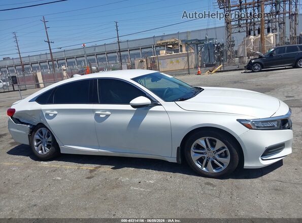 1HGCV1F10KA031798 2019 HONDA ACCORD White 