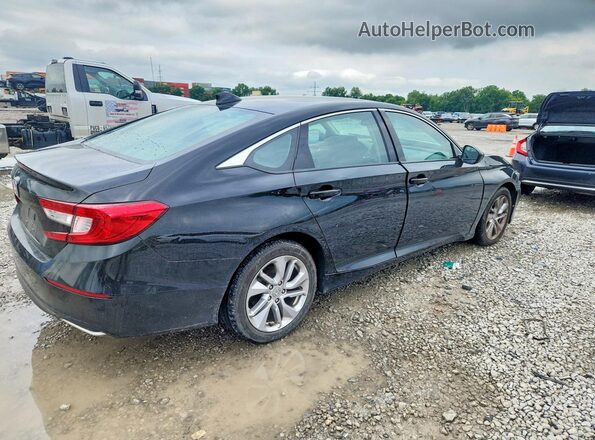 1HGCV1F10KA034734 2019 HONDA ACCORD Black Задня права чверть