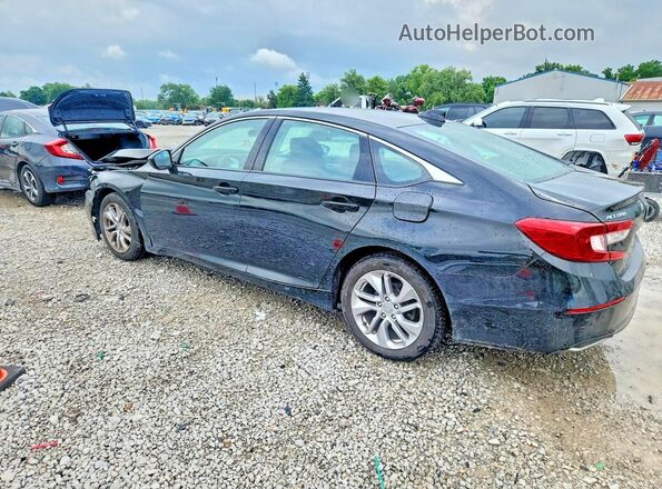 1HGCV1F10KA034734 2019 HONDA ACCORD Black Задня ліва чверть