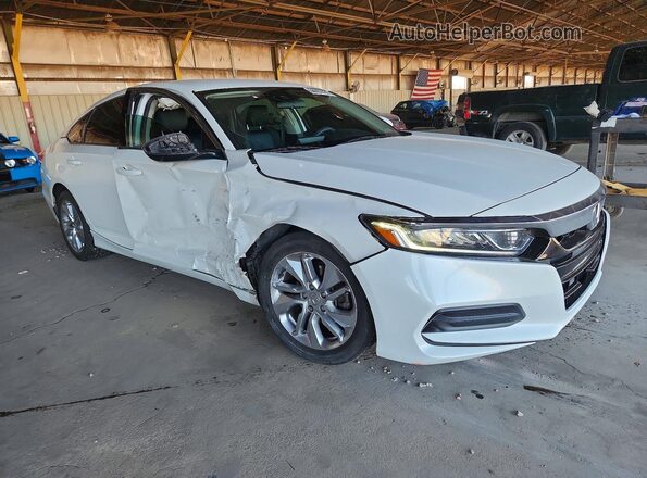 1HGCV1F10KA056765 2019 HONDA ACCORD White 
