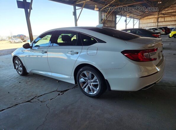 1HGCV1F10KA056765 2019 HONDA ACCORD White 