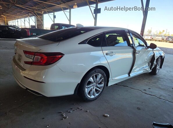 1HGCV1F10KA056765 2019 HONDA ACCORD White 