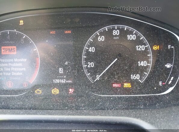 1HGCV1F10KA088728 2019 HONDA ACCORD Silver უკანა სავარძლების ხედი