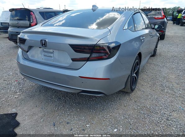 1HGCV1F10KA088728 2019 HONDA ACCORD Silver 