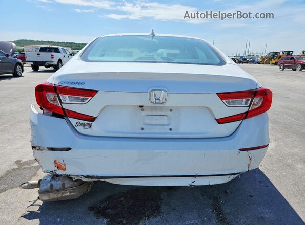 1HGCV1F10KA117581 2019 HONDA ACCORD White 