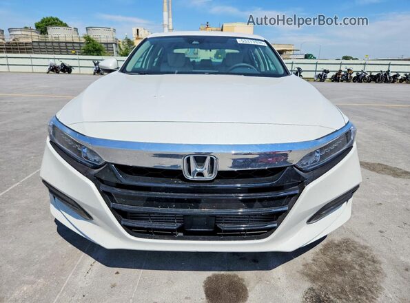 1HGCV1F10KA117581 2019 HONDA ACCORD White 