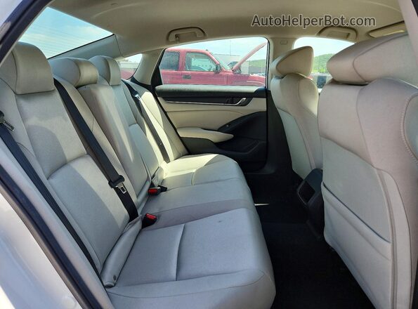 1HGCV1F10KA117581 2019 HONDA ACCORD White 