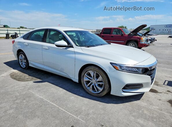 1HGCV1F10KA117581 2019 HONDA ACCORD White 