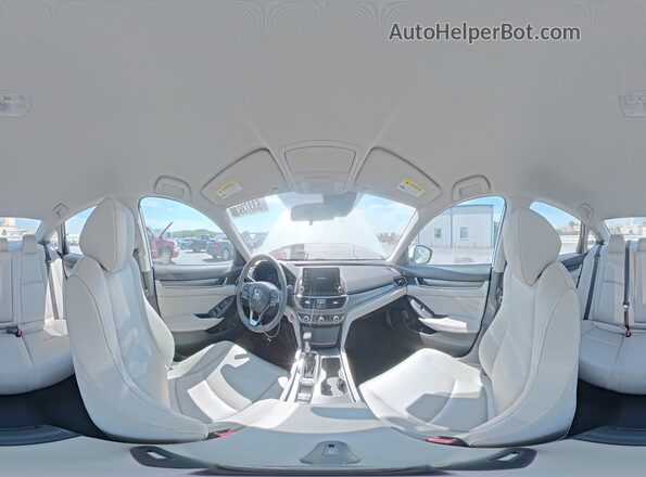 1HGCV1F10KA117581 2019 HONDA ACCORD White 