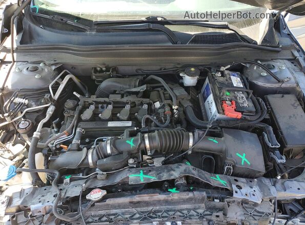 1HGCV1F10LA045749 2020 HONDA ACCORD Серый Вид задней части салона