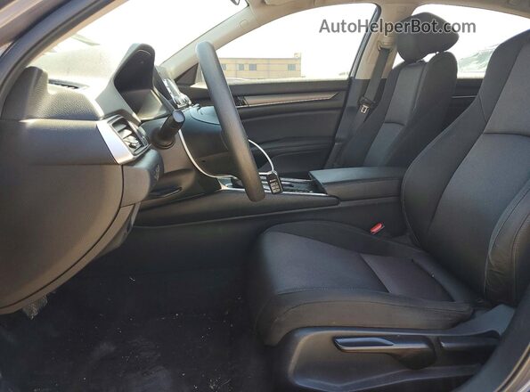 1HGCV1F10LA045749 2020 HONDA ACCORD Серый Вид салона спереди