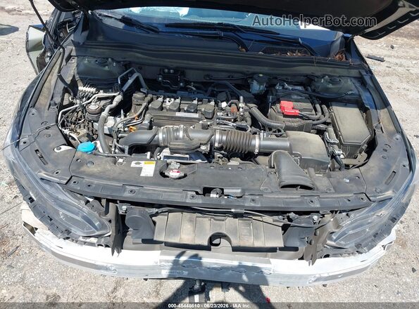 1HGCV1F10LA081196 2020 HONDA ACCORD Black Rear view