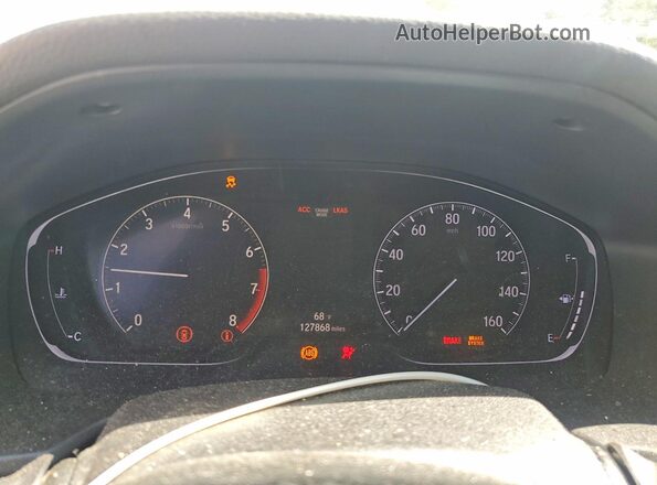 1HGCV1F10LA097818 2020 HONDA ACCORD White Vista del cuadro de instrumentos
