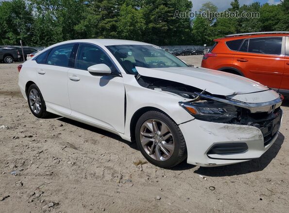 1HGCV1F10LA097818 2020 HONDA ACCORD White Delantero derecho