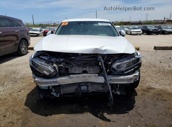 1HGCV1F10LA099861 2020 HONDA ACCORD White Вид спереду